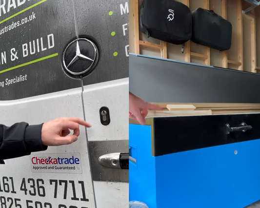 Securing your livelihood and work van with a tool vault