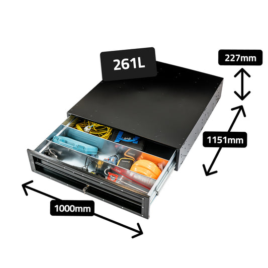 Watt Slider BLACK EDITION - Large Tool Drawer