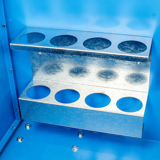 Toolbox sealant gun holder