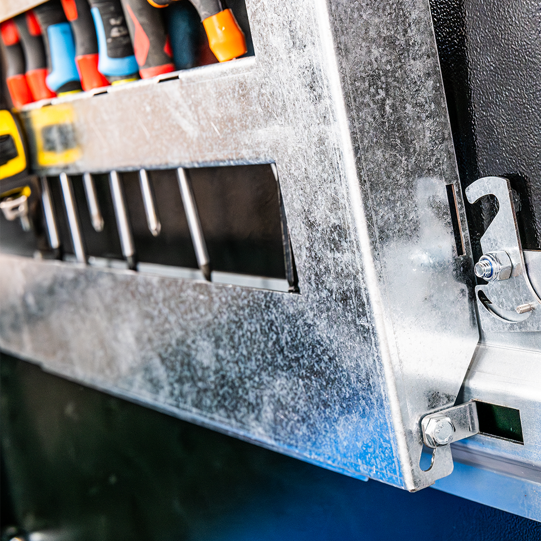 Tuffbox lid multi-tool holder