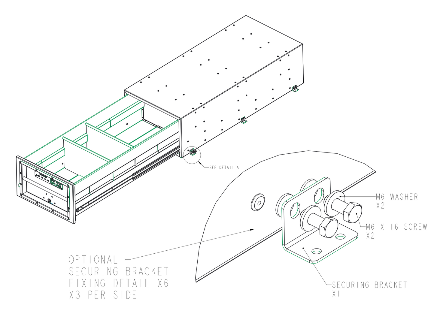 Volt Slider - Small Tool Drawer