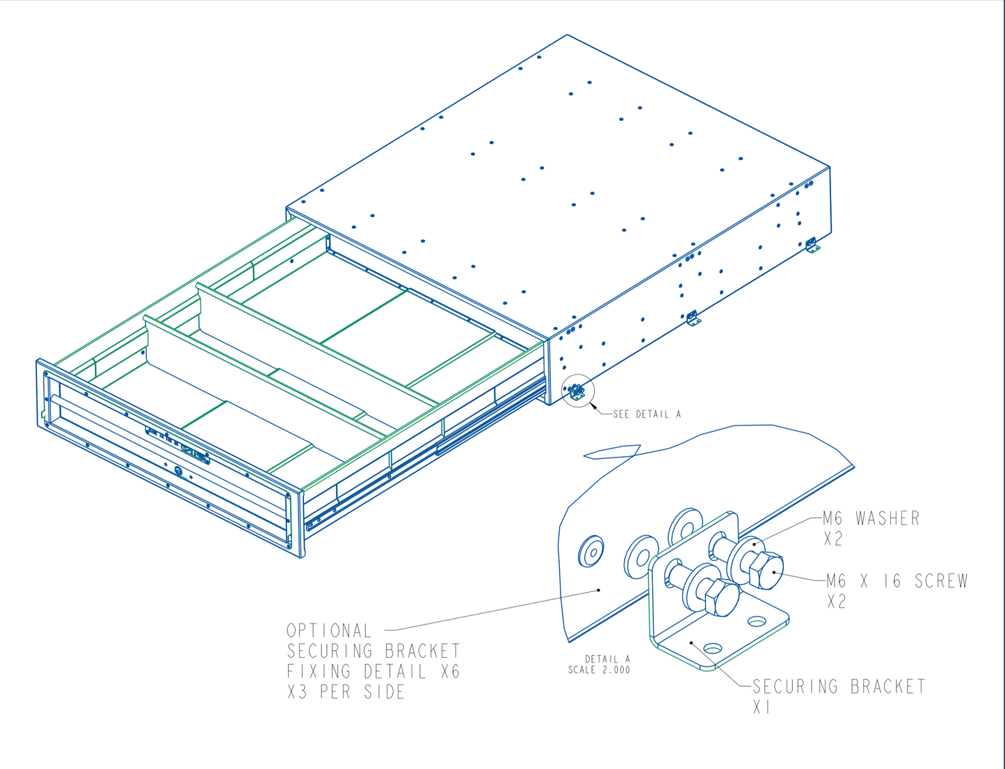Watt Slider - Large Tool Drawer