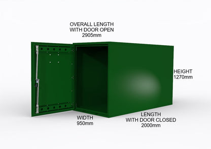 Bi-Bike Locker