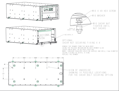 Volt Slider - Small Tool Drawer